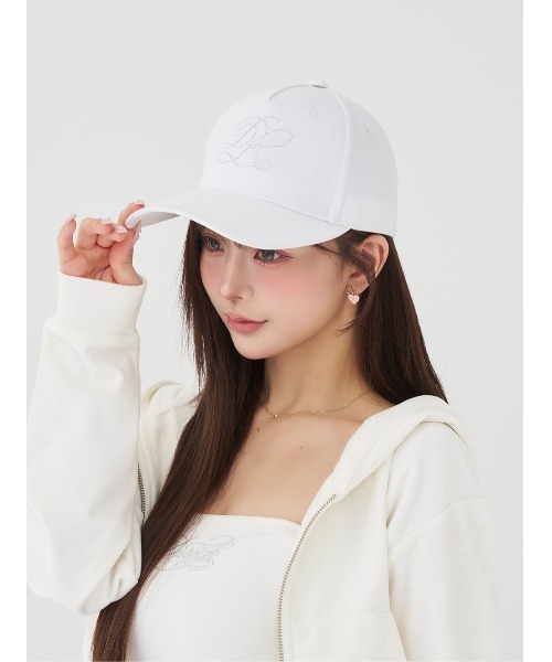 Darich（ダーリッチ） キャップ 帽子 シグネチャーDRロゴビジュー