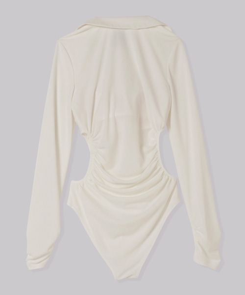 「THINGS THAT MATTER」 長袖カットソー FREE ホワイト レディース_画像3