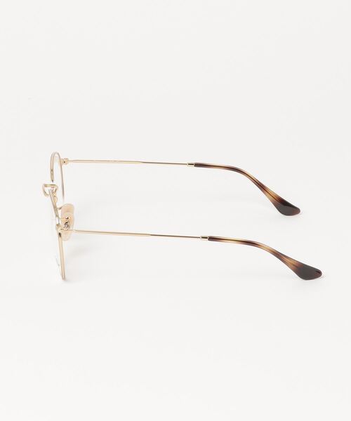 「Ray-Ban」 メガネ 50 ゴールド メンズの画像