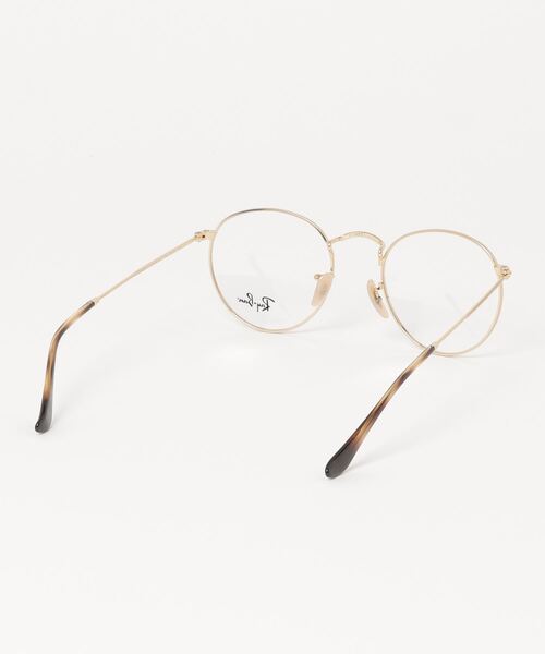 「Ray-Ban」 メガネ 50 ゴールド メンズの画像