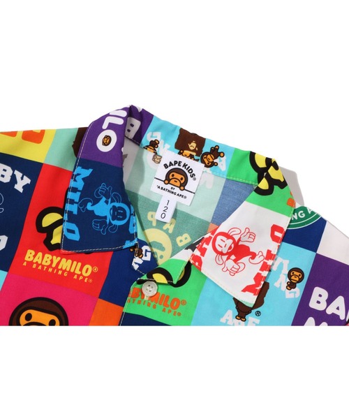 A BATHING APE（アベイシングエイプ） ワンピース BABY MILO PATCHWORK