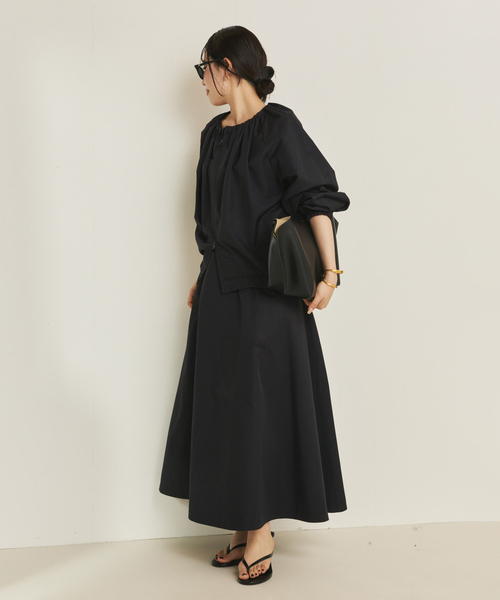 plage（プラージュ） ロング スカート cotton/ny minimal スカート