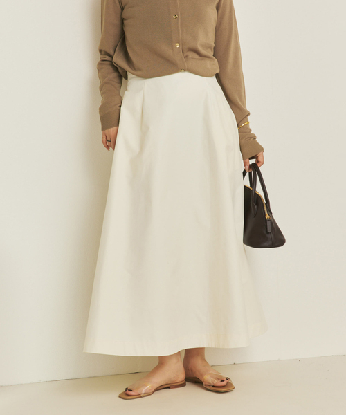 plage（プラージュ） ロング スカート cotton/ny minimal スカート