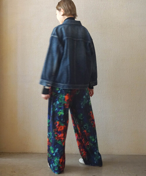 「JOURNAL STANDARD LUXE」 イージーパンツ FREE コバルトブルー レディースの画像