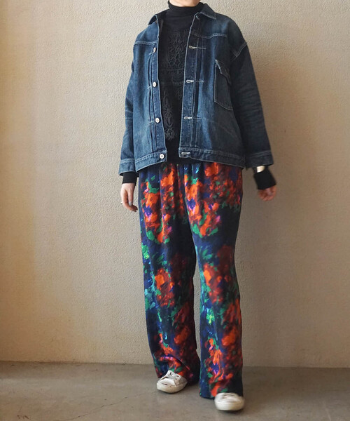 「JOURNAL STANDARD LUXE」 イージーパンツ FREE コバルトブルー レディースの画像