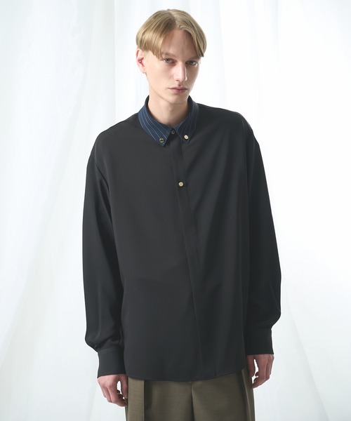 CULLNI（クルニ） シャツ 「CULLNI/クルニ」別注 Cleric Collar Shirt