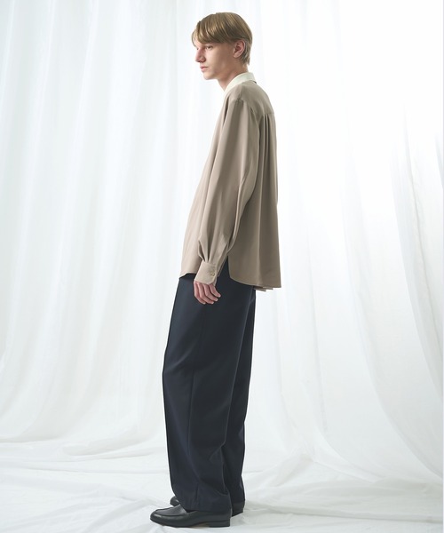 CULLNI（クルニ） シャツ 「CULLNI/クルニ」別注 Cleric Collar Shirt