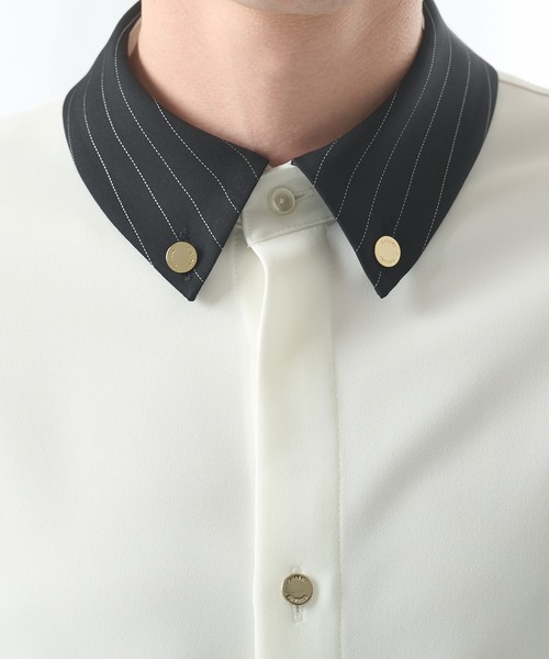 CULLNI（クルニ） シャツ 「CULLNI/クルニ」別注 Cleric Collar Shirt