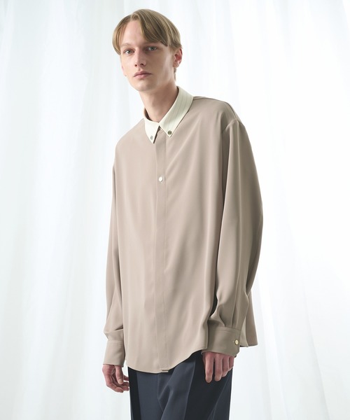 CULLNI（クルニ） シャツ 「CULLNI/クルニ」別注 Cleric Collar Shirt