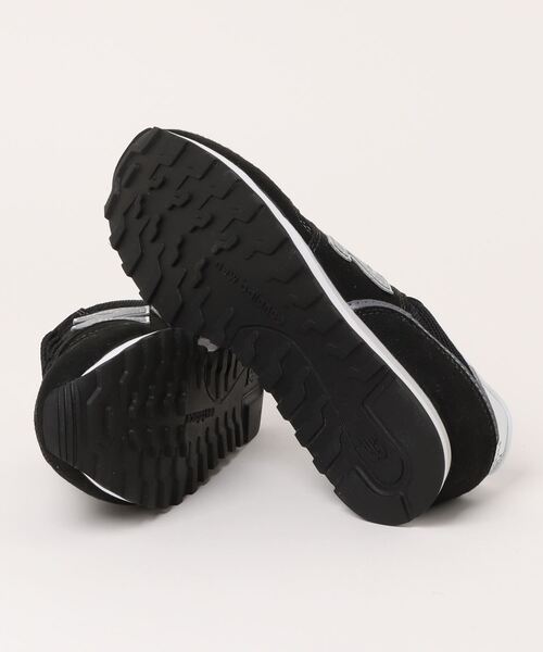 「New Balance」 ローカットスニーカー 24.5cm ブラック レディース_画像3