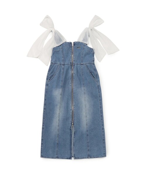 「algy」 「KIDS」キャミソールワンピース 160 サックスブルー キッズ_画像5