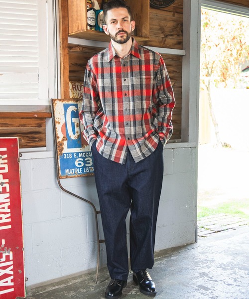 「MR.OLIVE」 デニムパンツ LARGE ブラック メンズ_画像9