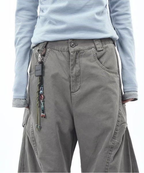 「FreeZone」 カーゴパンツ M グレー メンズ_画像7