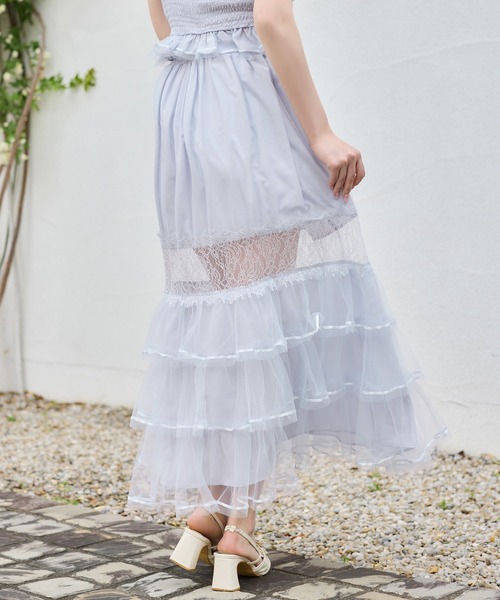 one after another NICE CLAUP スカート 「Tulle Collection」チュール