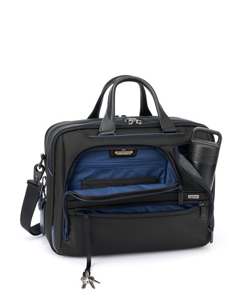Tumi 26141 エキスパンダブル　ネイビーレストレーション ブリーフバック TUMI（トゥミ） ブリーフケース 26141 ビジネスバッグ G4.4 PC収納