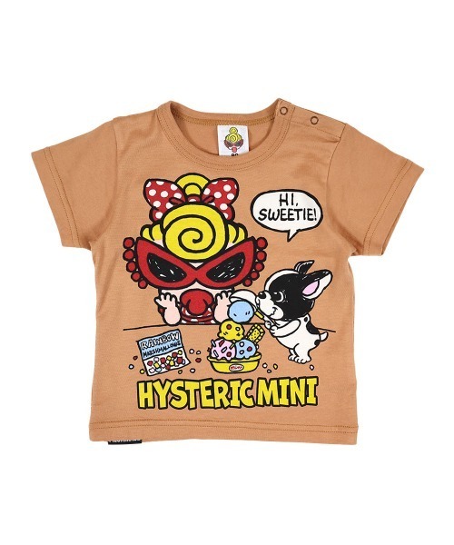 HYSTERIC MINI（ヒステリックミニ） tシャツ HI! SWEETIE 半袖Tシャツ