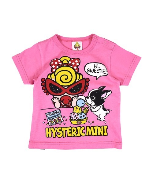 HYSTERIC MINI（ヒステリックミニ） tシャツ HI! SWEETIE 半袖Tシャツ