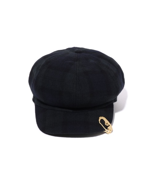 A BATHING APE（アベイシングエイプ） キャップ 帽子 BAKER BOY CAP
