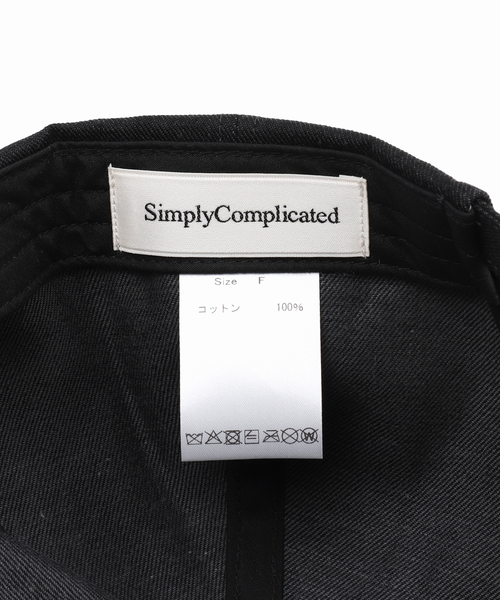 SimplyComplicated（シンプリーコンプリケイテッド） キャップ 帽子