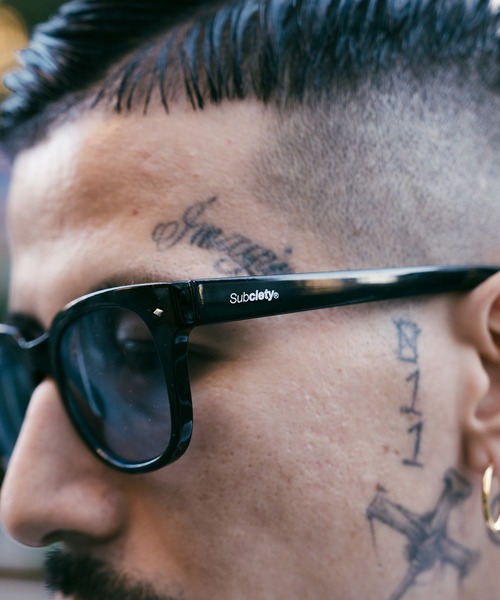 「Subciety」 サングラス FREE パープル メンズ_画像8
