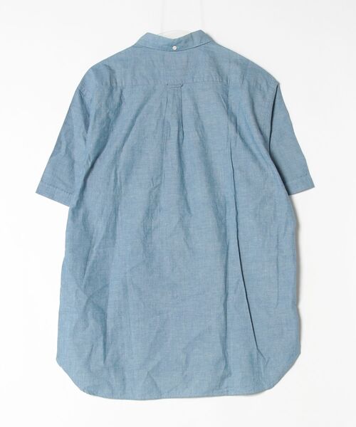 「BEAMS PLUS」 半袖シャツ LARGE ブルー メンズ_画像2