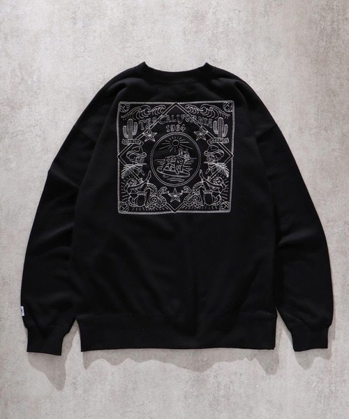 「The Endless Summer」 スウェットカットソー LARGE オフホワイト メンズ_画像8