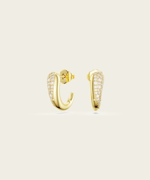 SWAROVSKI（スワロフスキー） フープ ピアス 「公式」「スワロフスキー