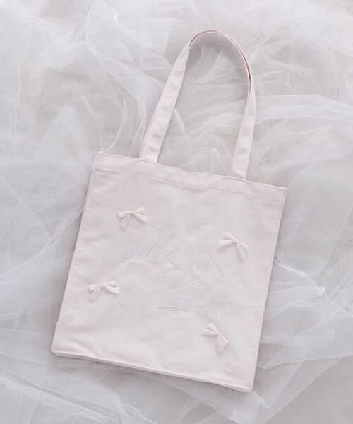 Maison de FLEUR（メゾンドフルール） トートバッグ リボンブランド 