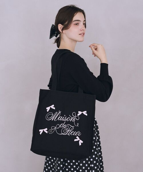 Maison de FLEUR（メゾンドフルール） トートバッグ リボンブランド
