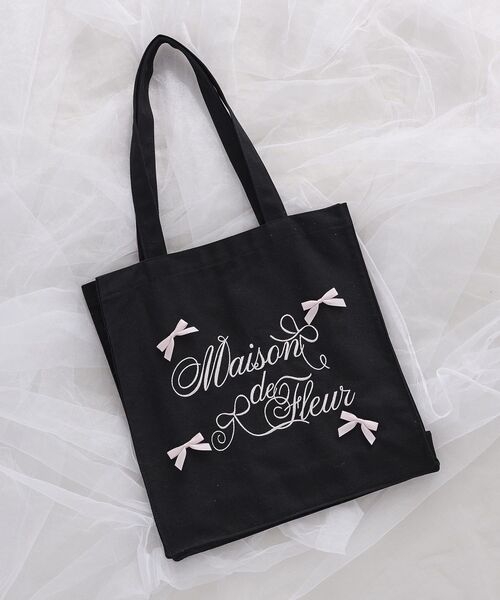 Maison de FLEUR（メゾンドフルール） トートバッグ リボンブランド