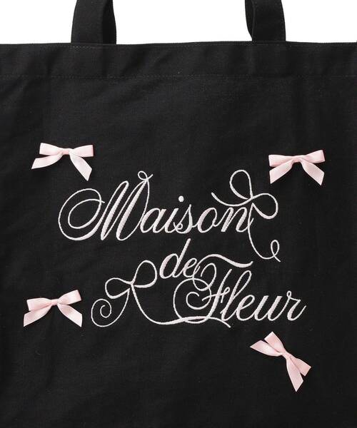 Maison de FLEUR（メゾンドフルール） トートバッグ リボンブランド
