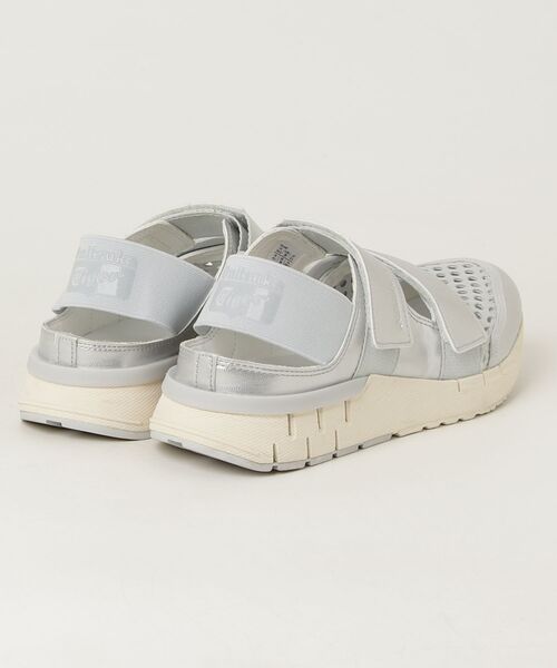 新品未使用　Onitsuka Tiger サンダル シルバー Onitsuka Tiger（オニツカタイガー） フラットサンダル 24 シルバー系