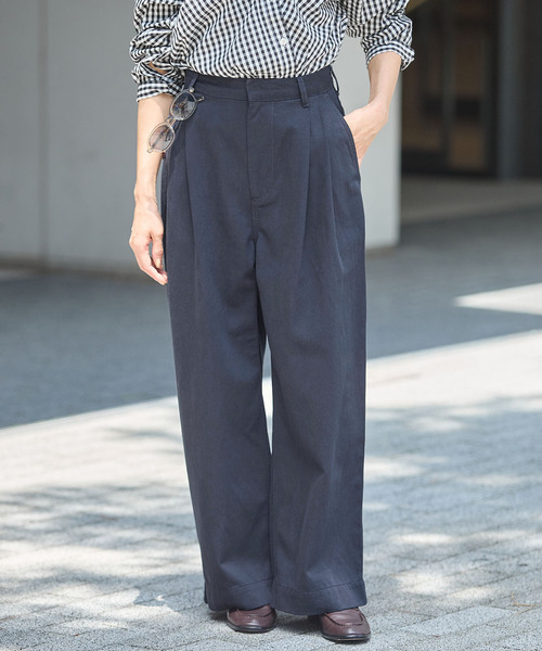 IENA（イエナ） チノパン BLACK コットンチノパンツ レディース