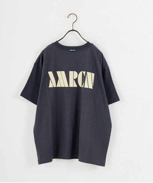 「AMERICANA」 半袖Tシャツ「jeansfactoryコラボ」 ONE SIZE ベージュ レディース_画像4