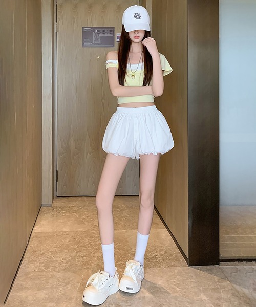 未使用　girlish バルーンショートパンツ Girly Doll（ガーリードール） パンツ バルーンショートパンツ