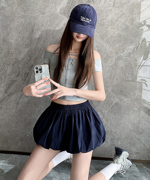 GIRLISH　バルーンショートパンツ Girly Doll（ガーリードール） パンツ バルーンショートパンツ