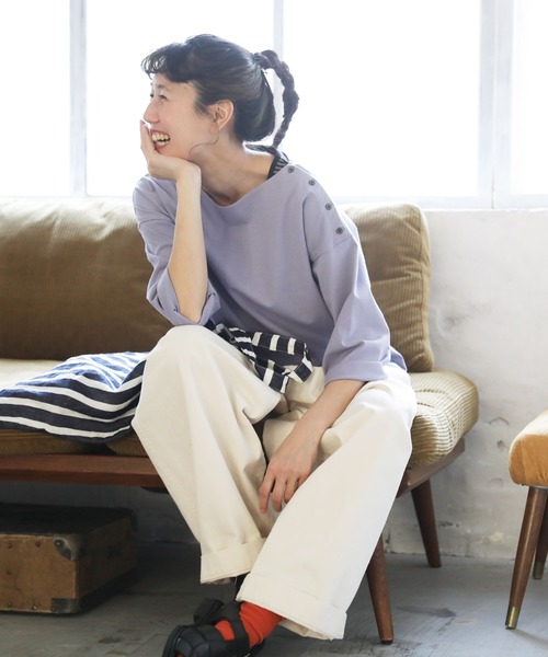 「soulberry」 長袖カットソー 3L スミクロ レディース_画像8