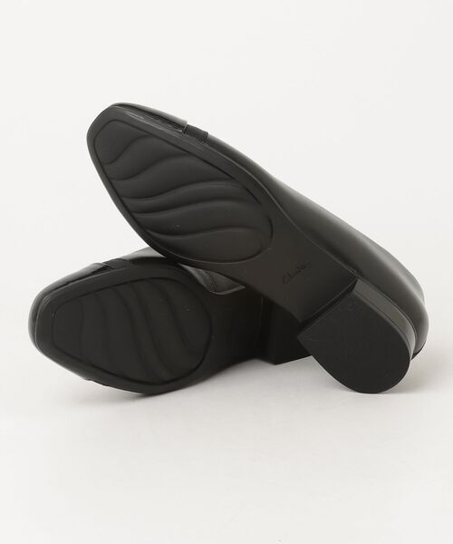 「Clarks」 フラットパンプス UK4 ブラック系その他 レディース_画像3
