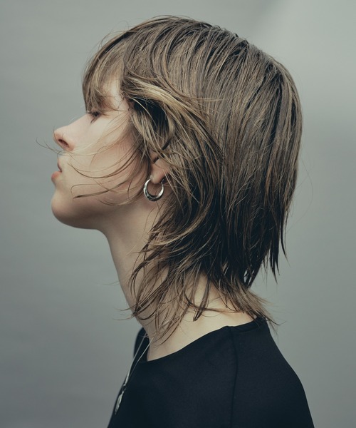 whoseA（フーシー） ピアス 「silver925」 Moon Hoop Pierce / ムーン