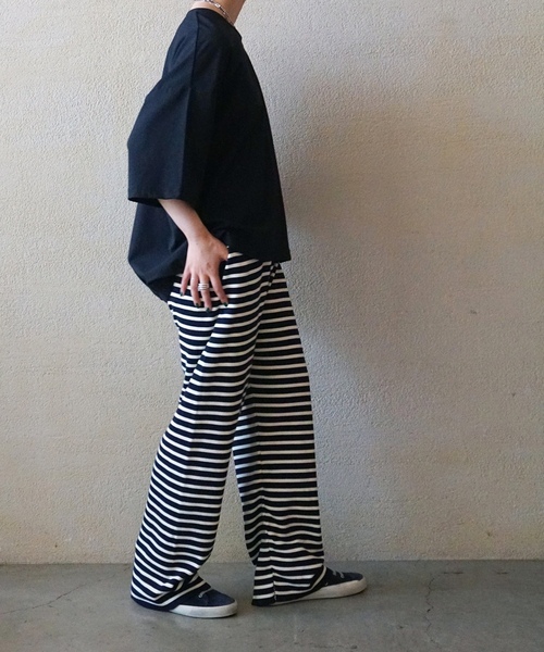「JOURNAL STANDARD LUXE」 7分袖カットソー - ブラック レディース_画像5