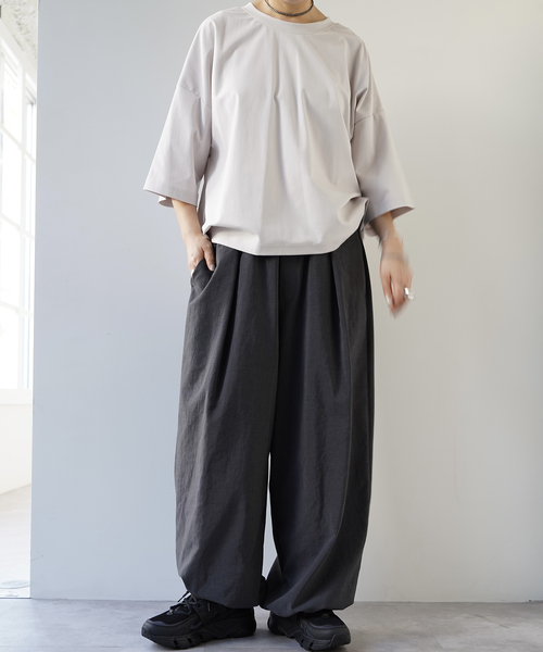 「JOURNAL STANDARD LUXE」 7分袖カットソー - ブラック レディース_画像10