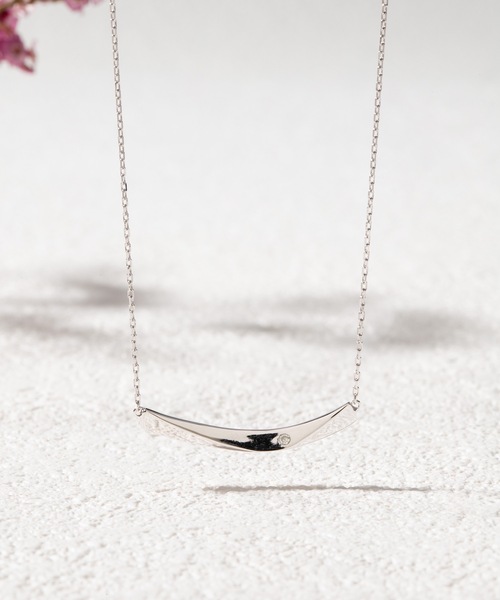 ESTELLE（エステール） ネックレス シルバー ダイヤモンド ネックレス