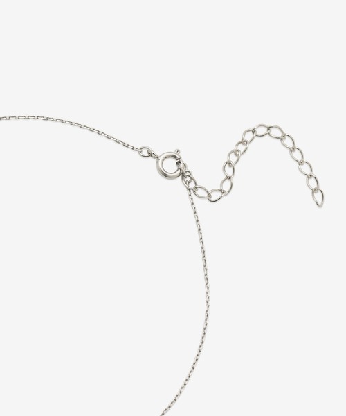 ESTELLE シルバーネックレス シルバー キュービックジルコニア ネックレス ESTELLE/エステール