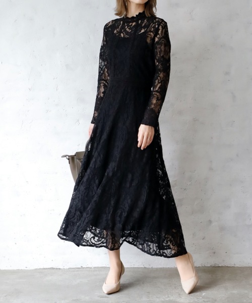 ワンピース Unfield ハイネックレースop Zozotown Paypayモール店 通販 Paypayモール