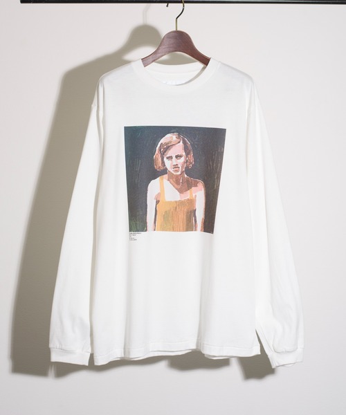 tシャツ Tシャツ レディース JANESMITH ジェーンスミス / GIRL IN YELLOW LONG SLEEVE T-SHIRT グラフィ｜zozo｜03