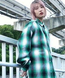 Cal Top（キャルトップ） シャツ OMBRE CHECK L/S SHIRTS オンブレ
