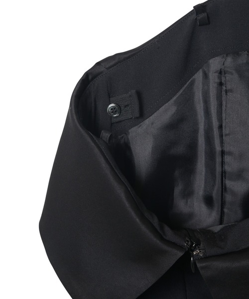 LE CIEL BLEU タキシードジャンプスーツ 36 ルシェルブルー