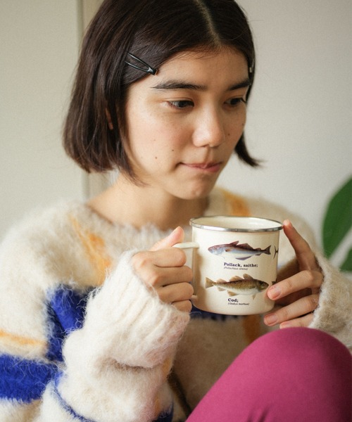 PAMM（パム） ニット セーター 透明な空気のチェックニット レディース