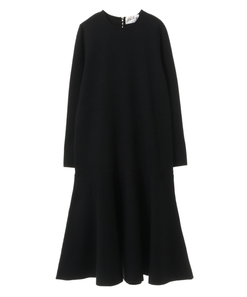 美品✨【l'heritage martinique】メリノウールフレアワンピース martinique（マルティニーク） ワンピース l'heritage martinique