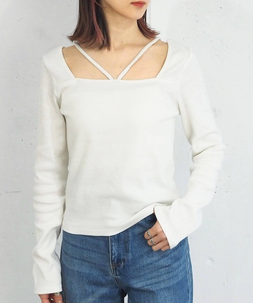 tiptop（ティップトップ） tシャツ 「2023AW新色登場」テレコホルター
